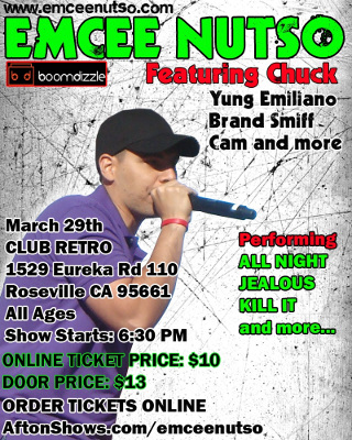 Nutso will be performing LIVE at Club Retro this Thursday, March 29th! Club Retro Flyer